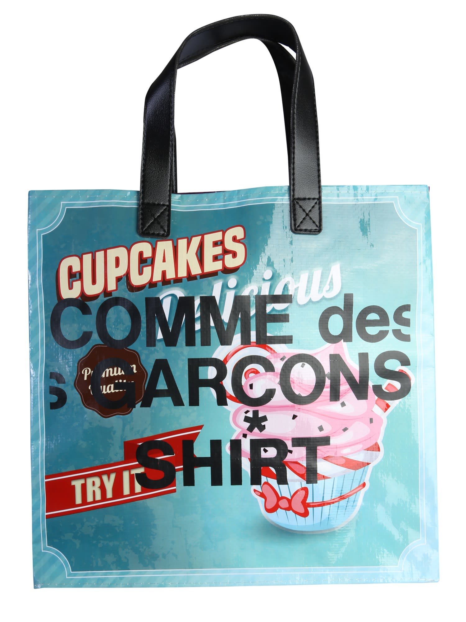 Click to view more detailed imagery on our partner's website Comme Des Garçons Shirt Tote Multicolor Delicious Bag In Print B