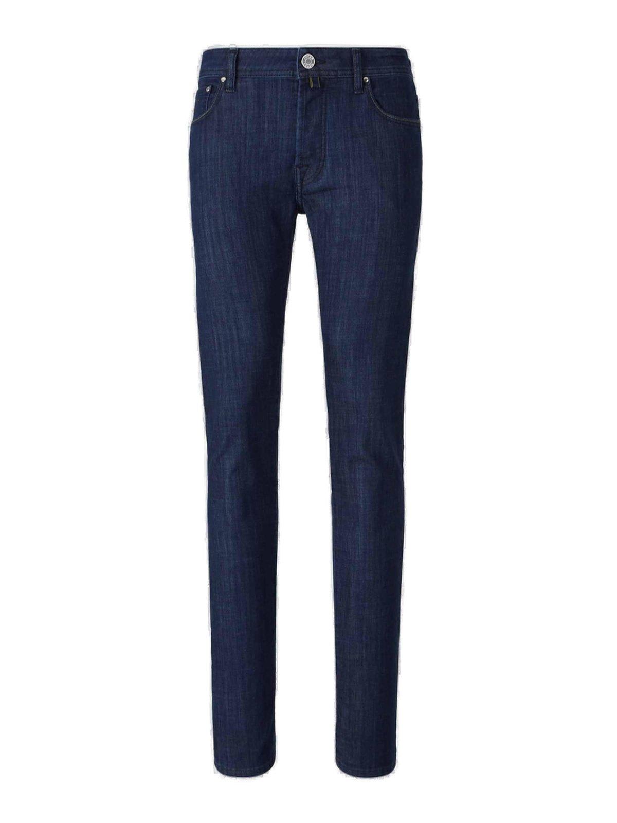 Jacob Cohen Bard Logo Patch Slim-fit Jeans