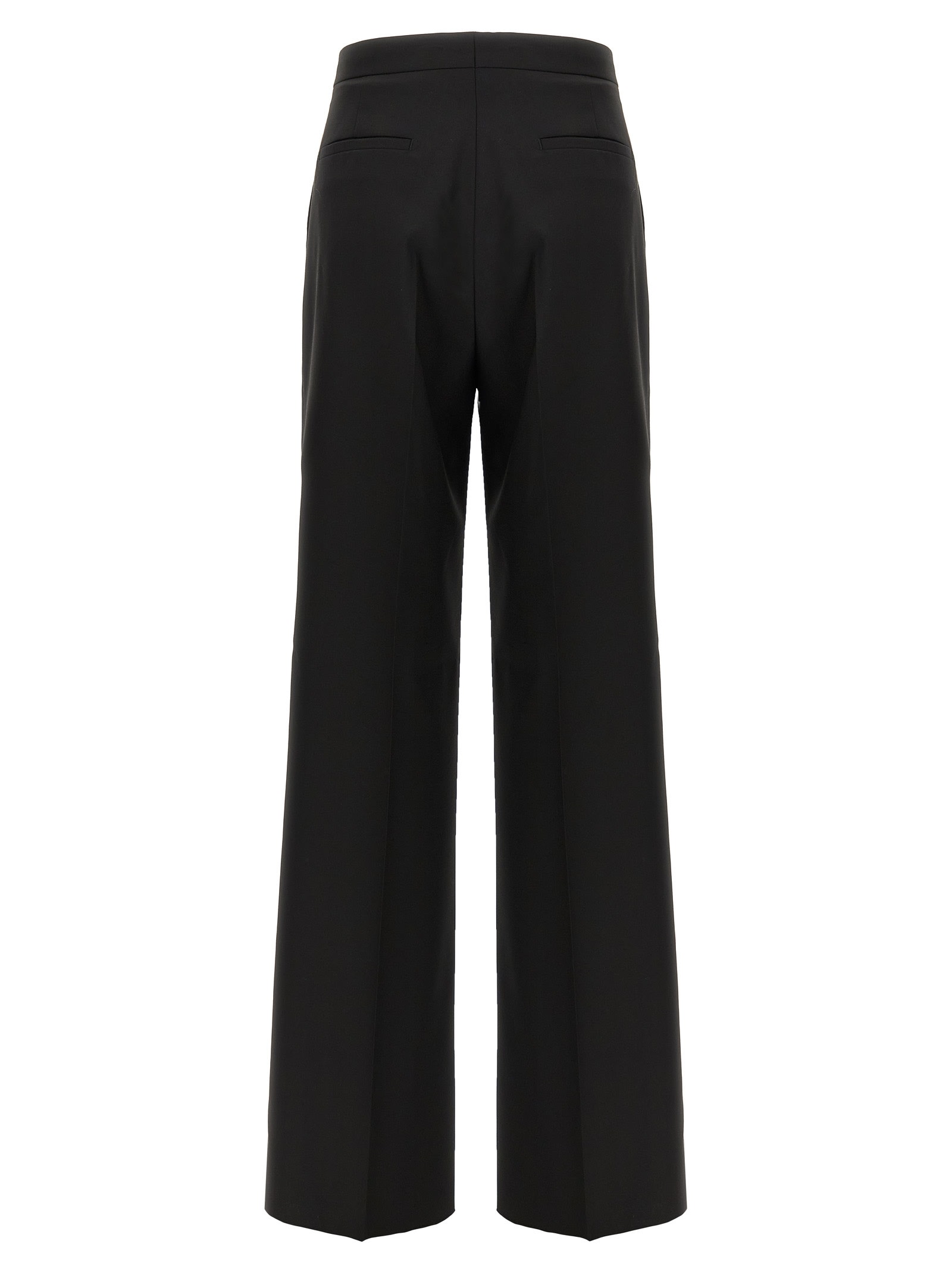 Tagliatore Tailored Black Blazer With Double-breasted Design And Structured Lapel In Black