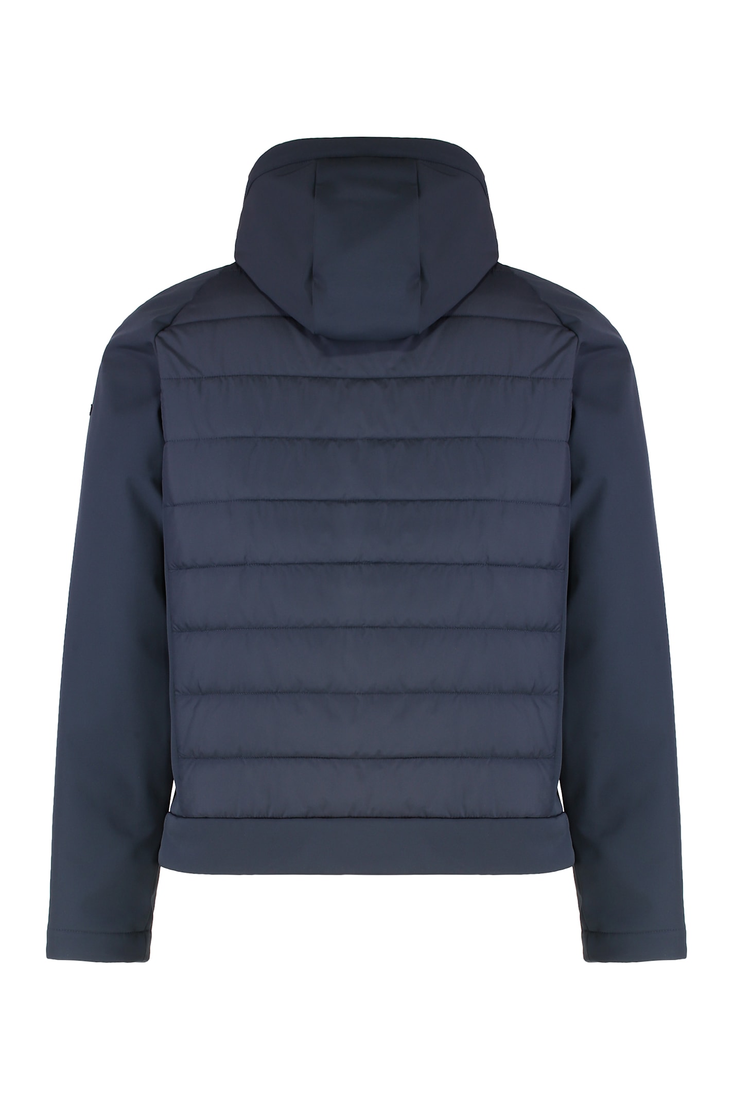 Paul&amp;shark Technical Fabric Hooded Jacket In Blue
