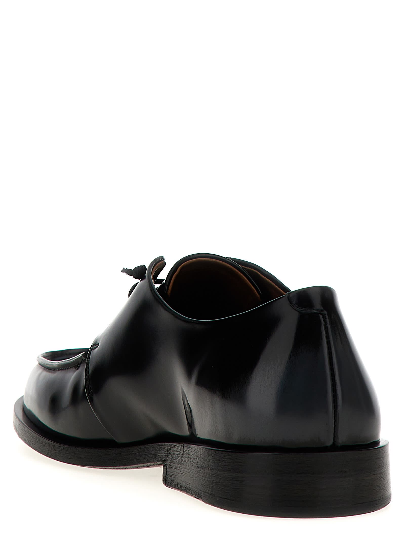 Shop Marsèll Mocasso Derby Shoes In Black