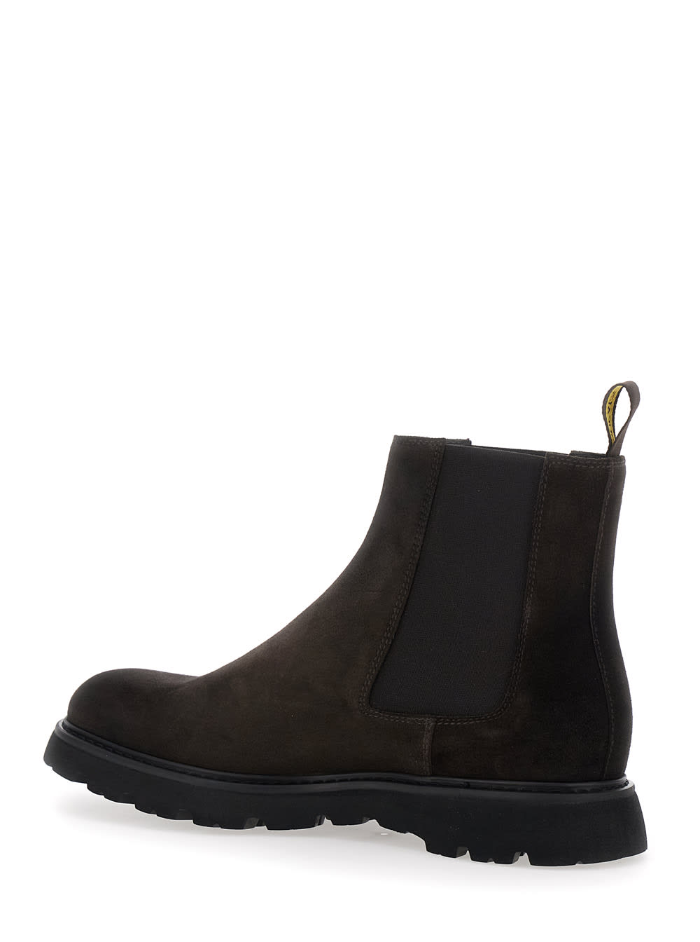 Doucal's Ankle Boots With Smooth Cow Leather In Brown
