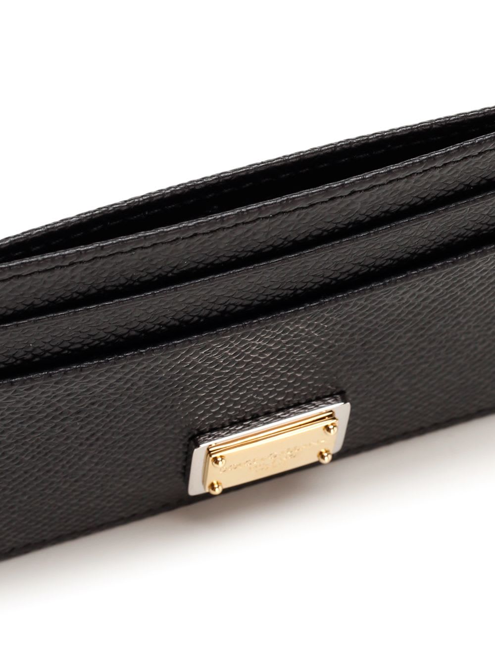 Dolce & Gabbana Card Holder With Tag In Black