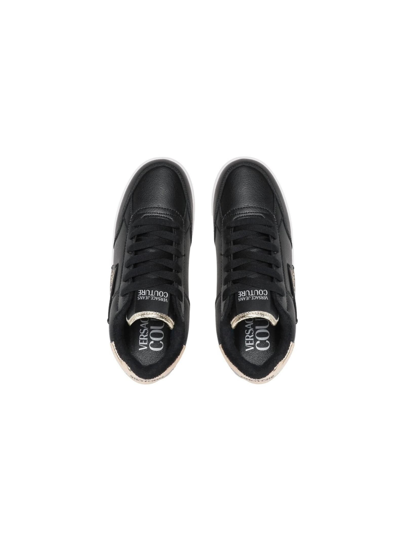 Versace Jeans Couture Shoes In Black