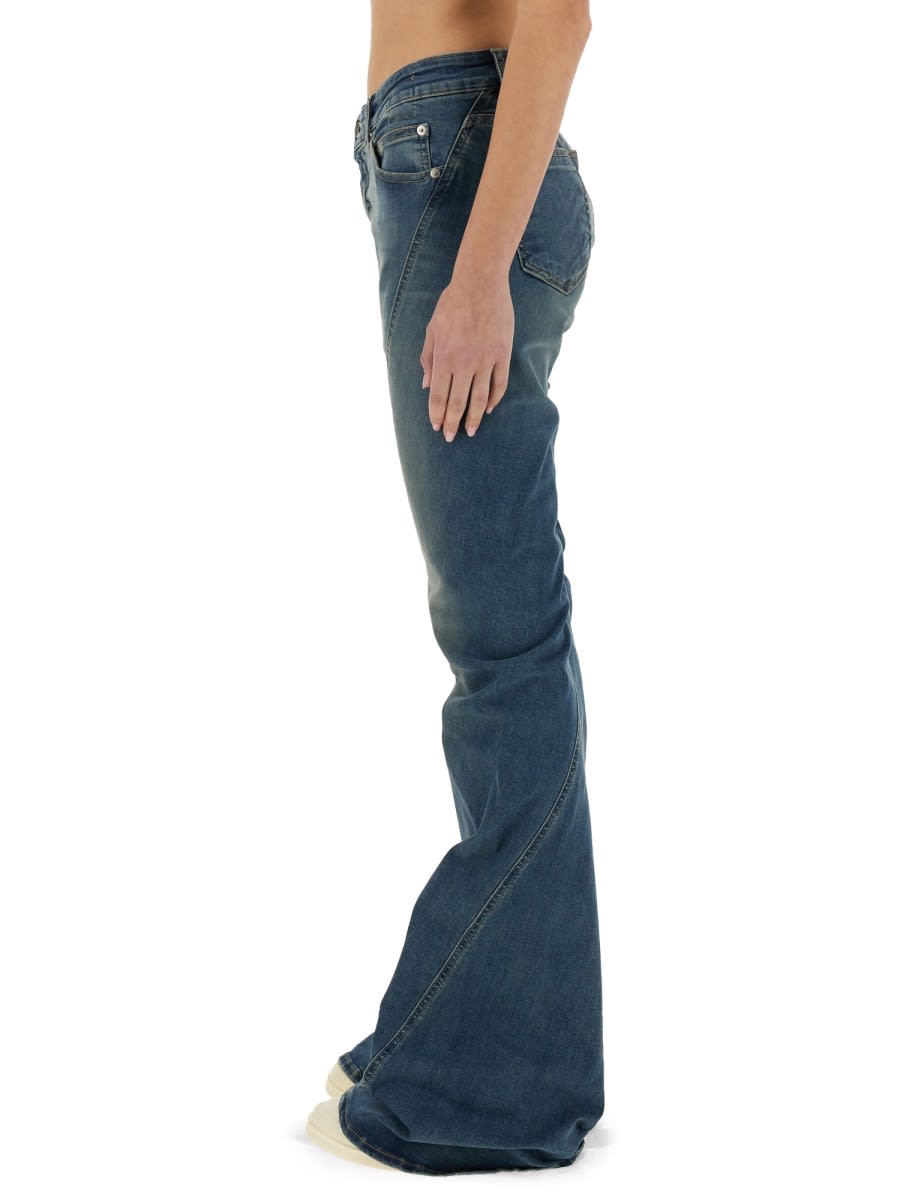 DRKSHDW BIAS BOOTCUT DENIM PANTS