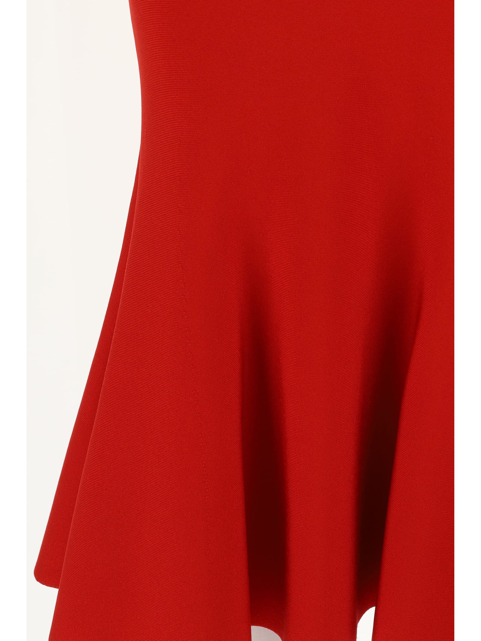 Shop Alexander Mcqueen Dress In Lust Red