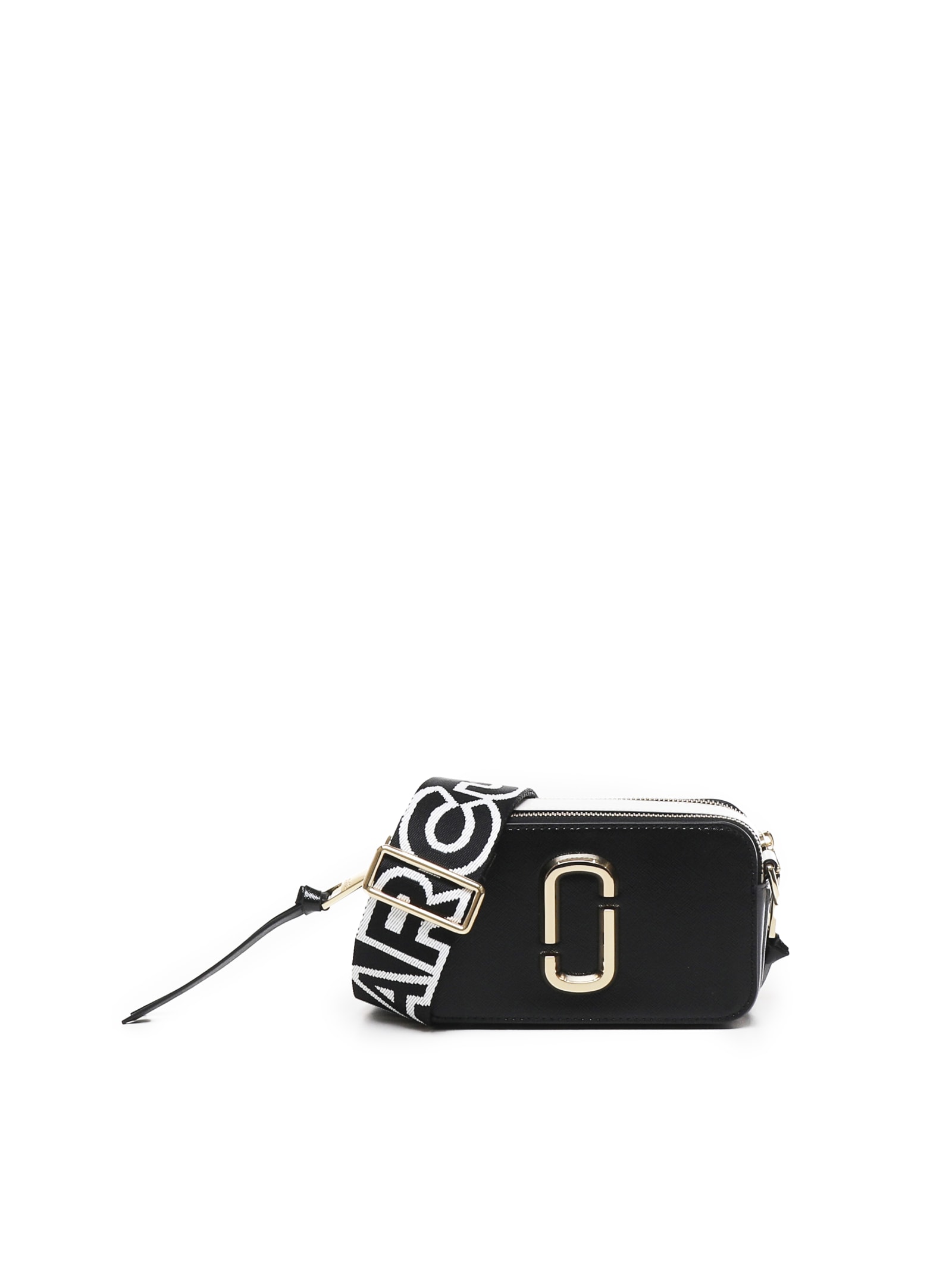 Marc Jacobs Shoulder Bag The Snapshot In Black, White