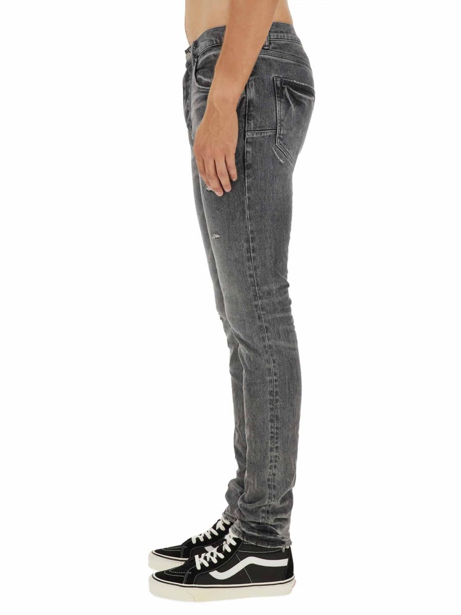 PURPLE BRAND VINTAGE ABRASIONS JEANS 