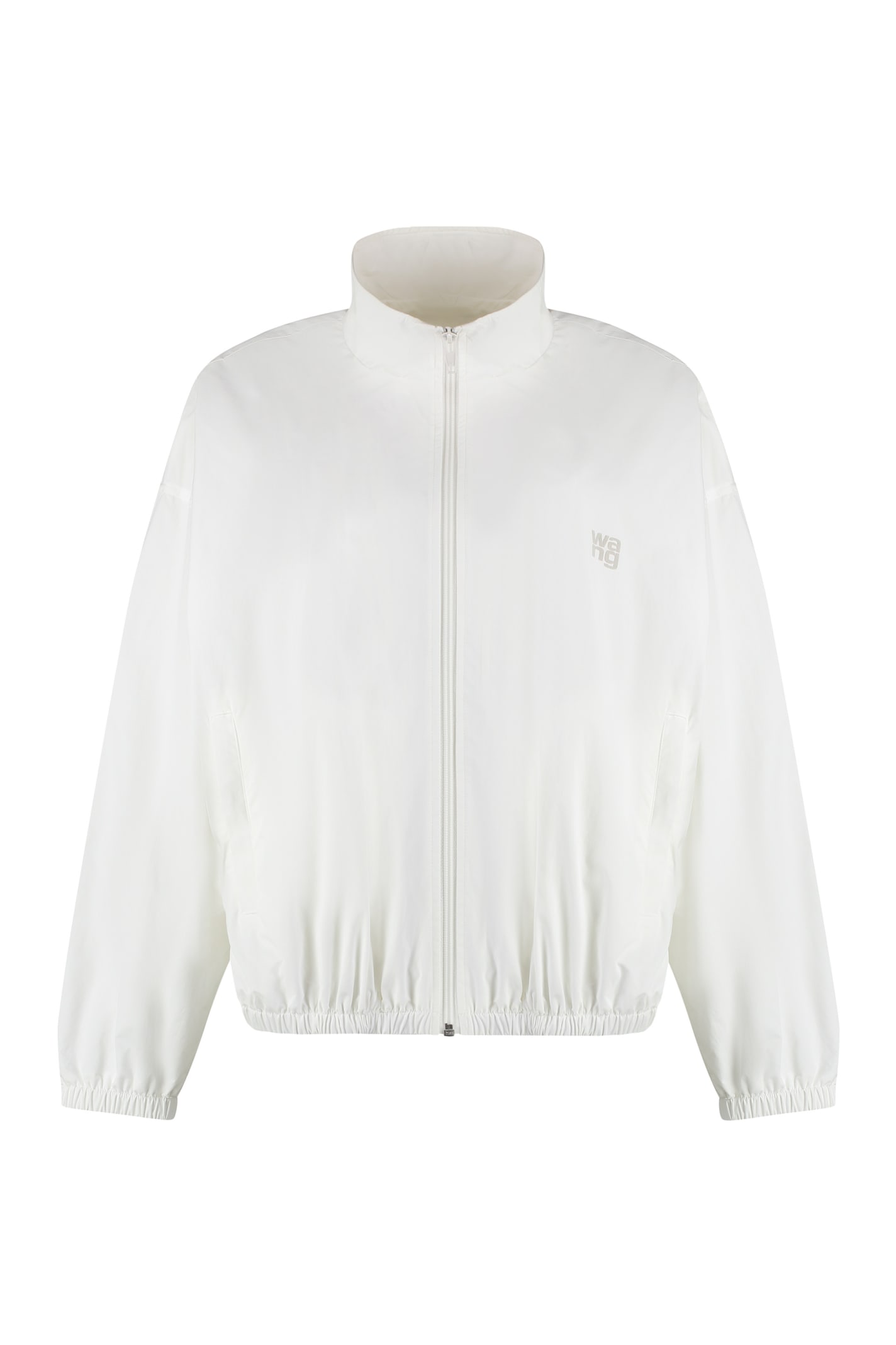 Shop Alexander Wang Techno Fabric Jacket In White