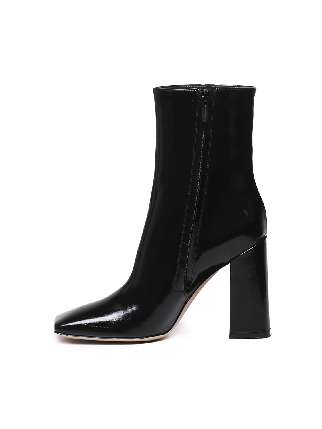 Shop Gianvito Rossi Nuit Boots In Patent Leather In Black