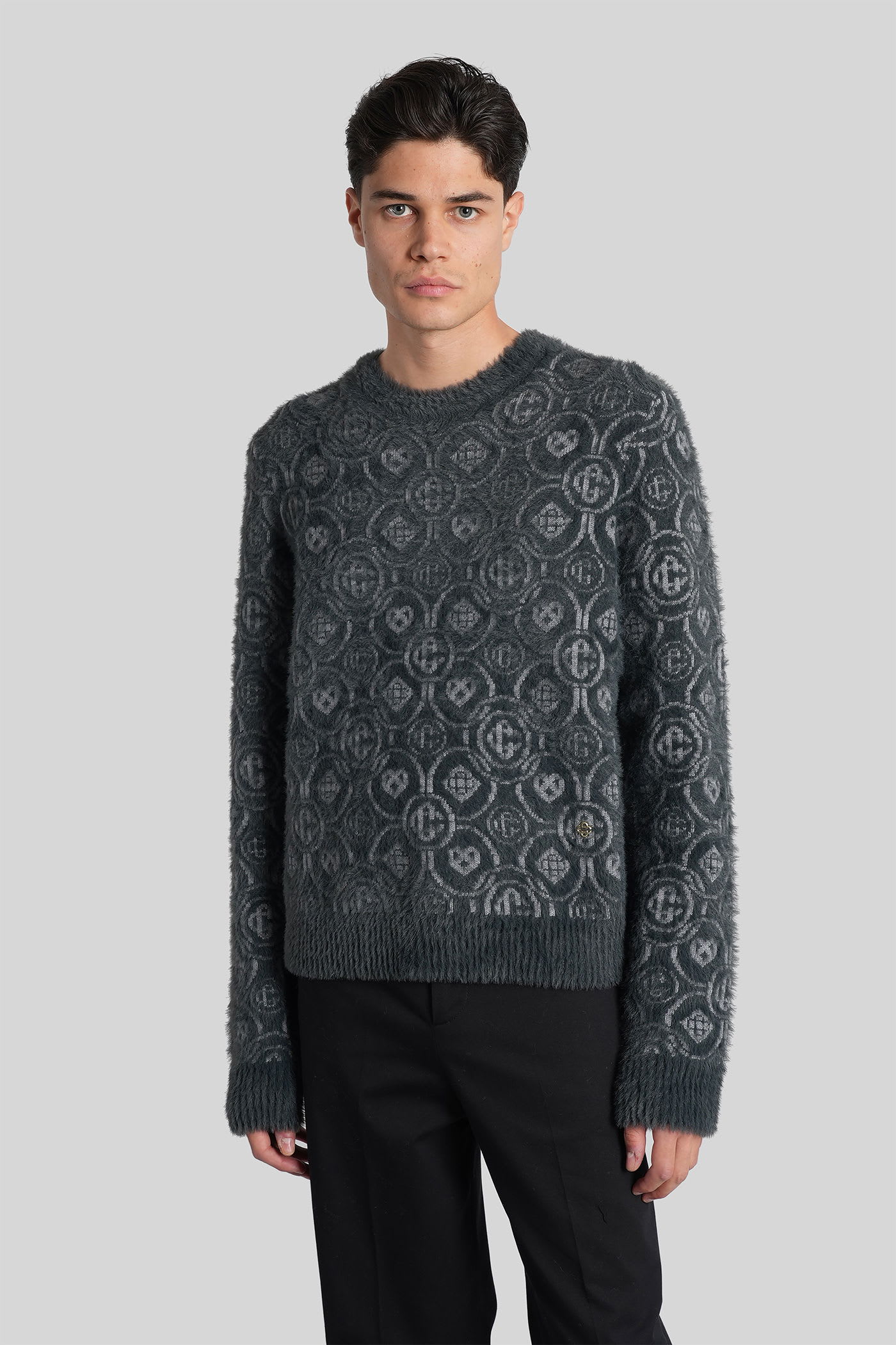 Knitwear In Grey Wool