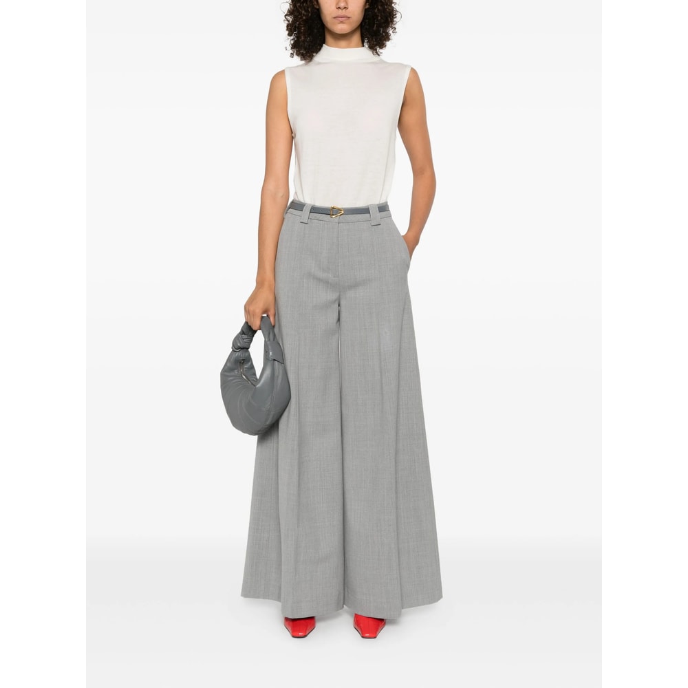 The Latest Pleated Trousers In Blue