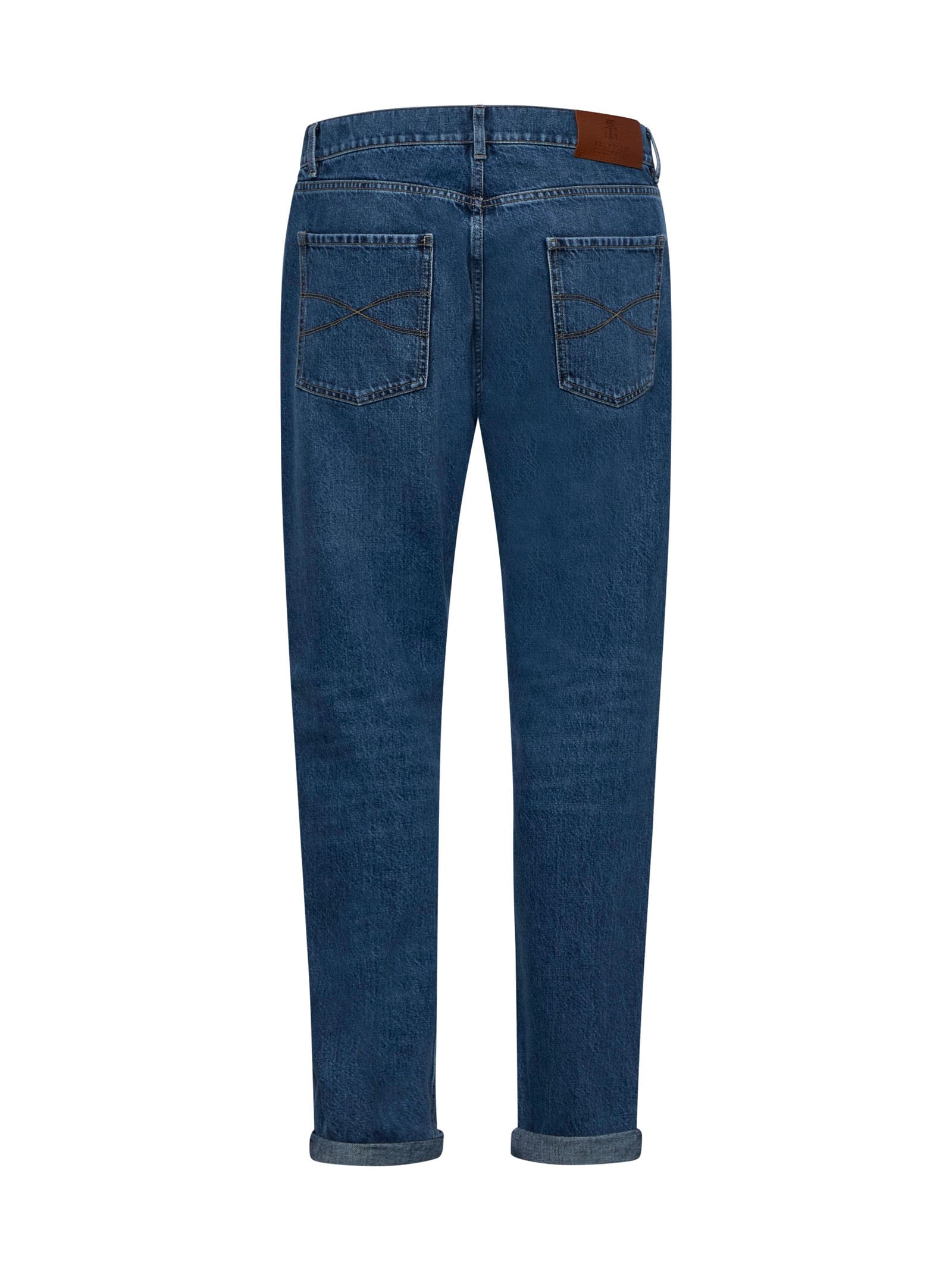 Shop Brunello Cucinelli Jeans In Blue