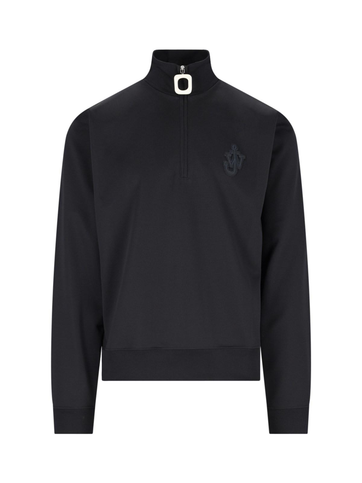 Shop Jw Anderson Sports Sweatshirt In Black