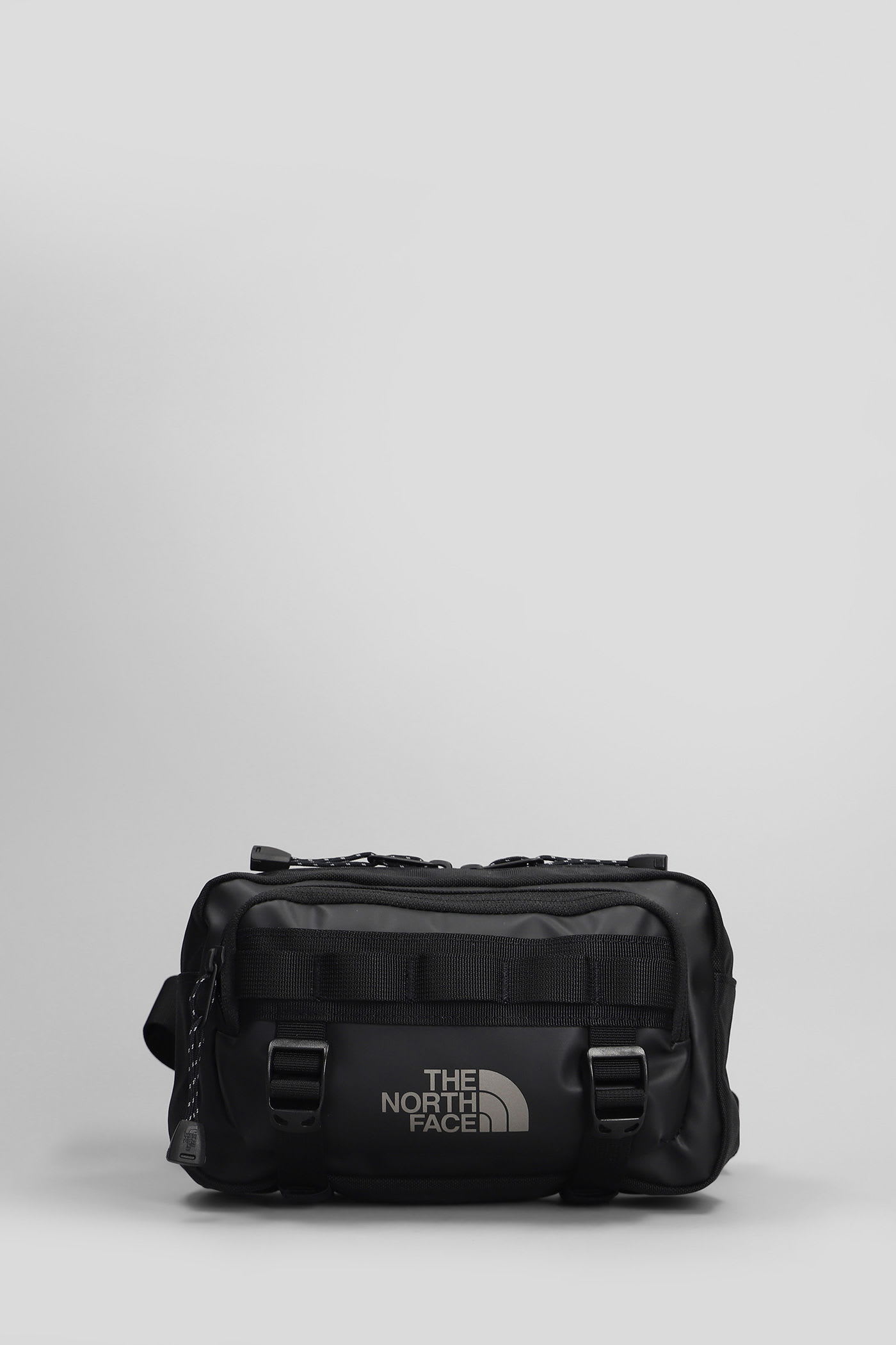 Base Camp Lumbar Waist Bag In Black Polyester
