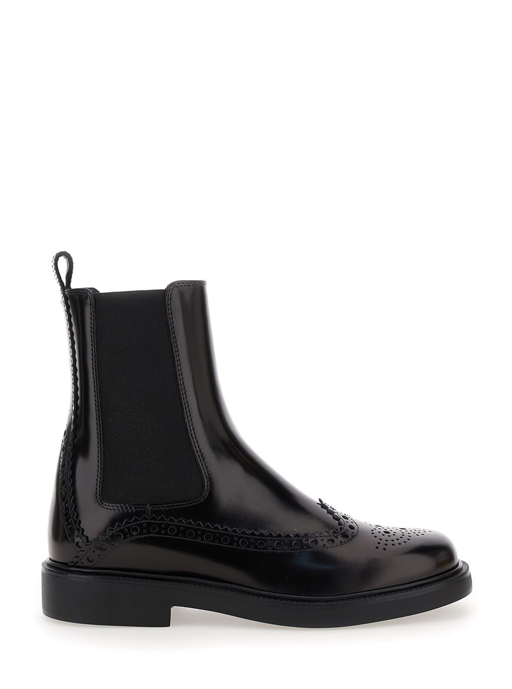 Shop Tod's Bootie In Black