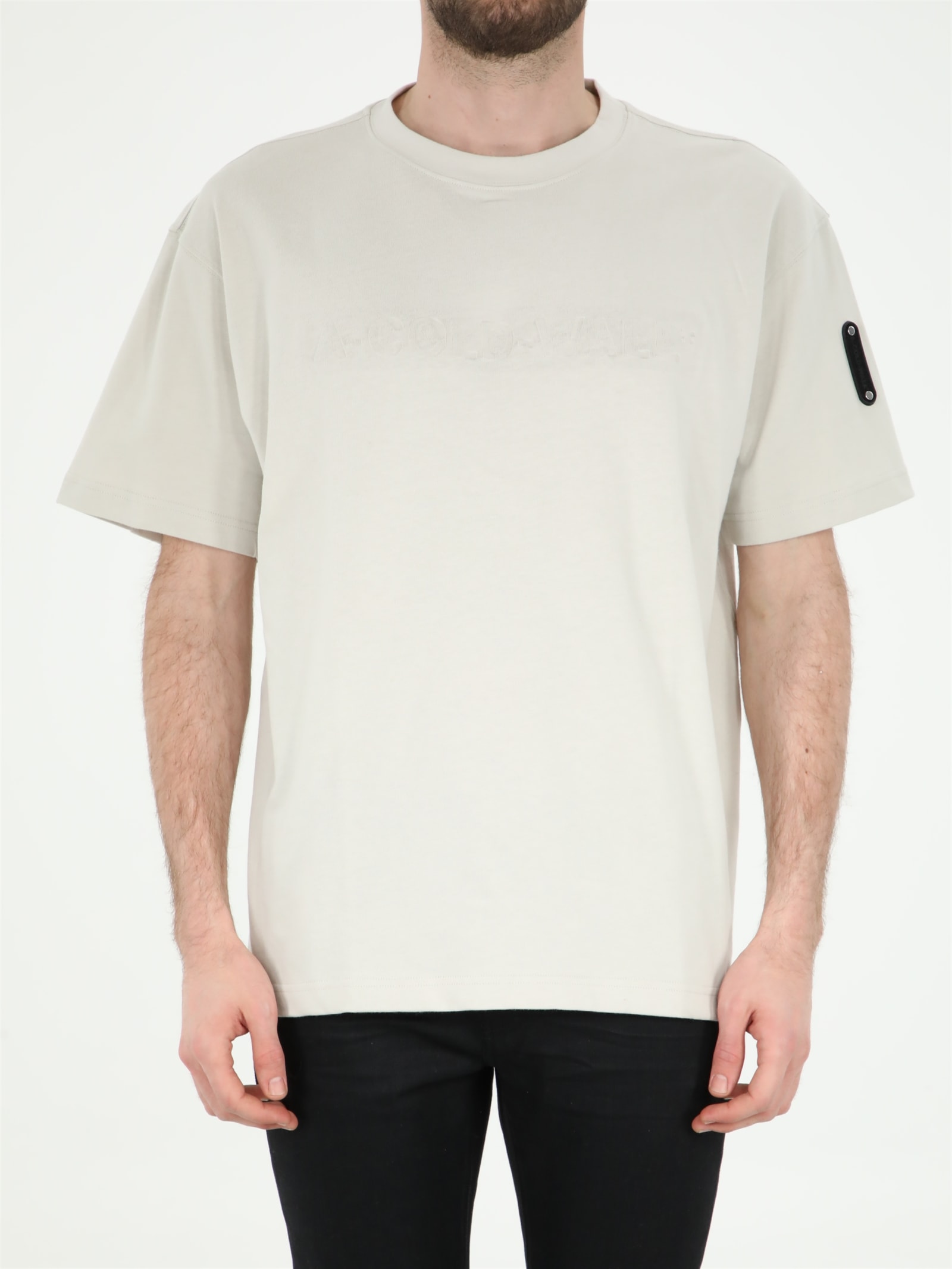 A-COLD-WALL Cream T-shirt With Logo