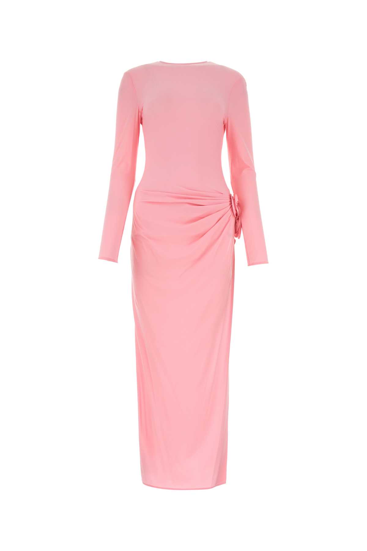 Shop Magda Butrym Pink Jersey Dress
