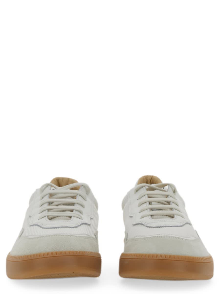 Spalwart Panelled Low-top Sneakers In White
