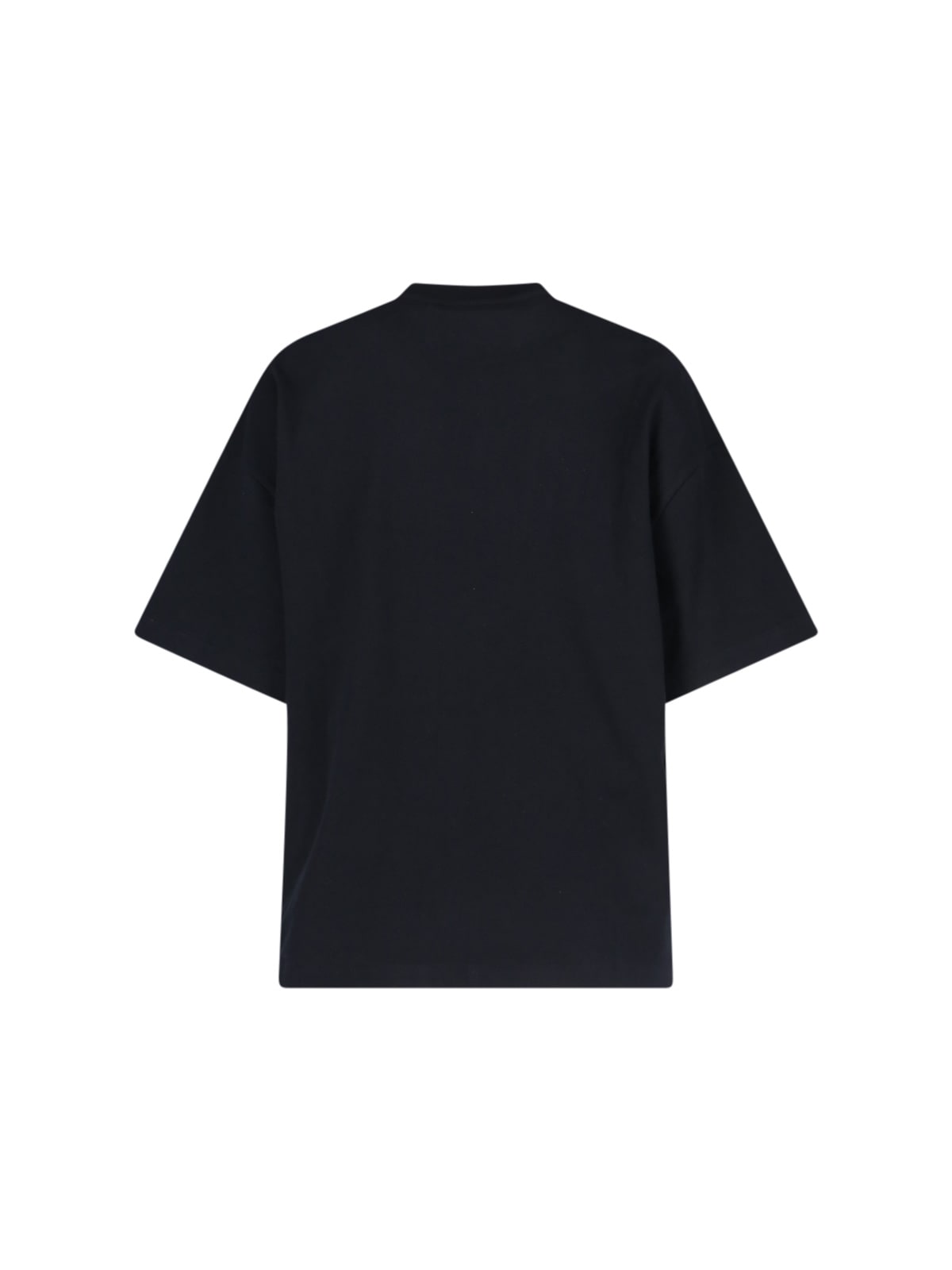 Shop Jil Sander Logo T-shirt In Black