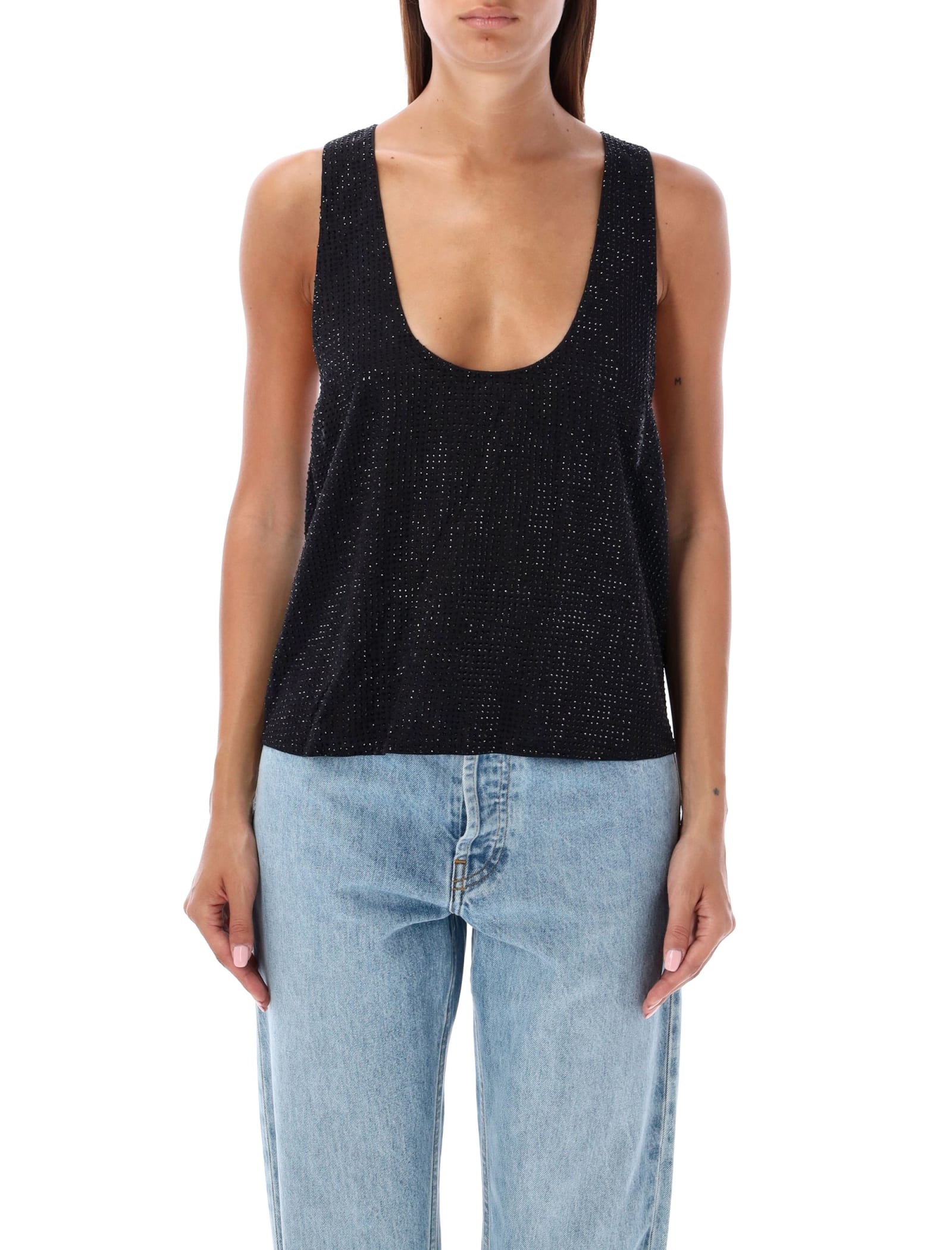 RETROFÉTE WHITNEY CRYSTAL TANK TOP 