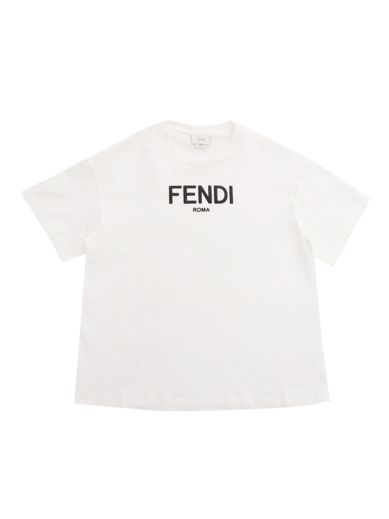 Fendi Kids' White  T-shirt