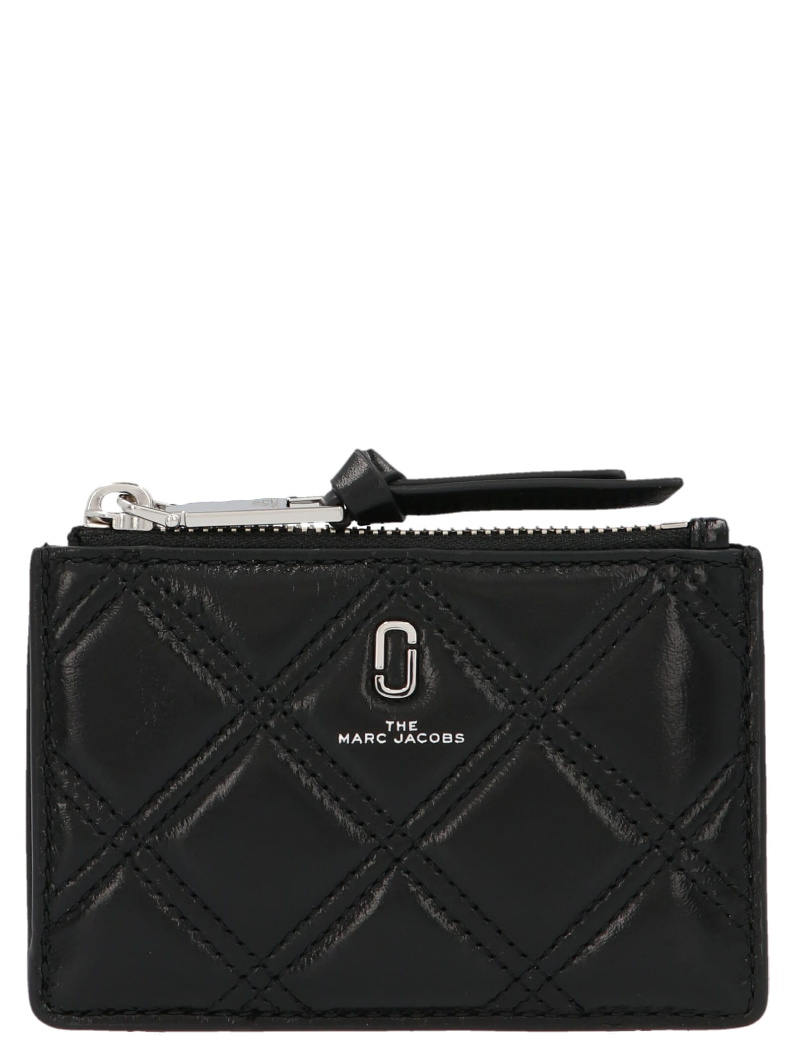 MARC JACOBS THE QUILTED SOFTSHOT WALLET,M0015865 001