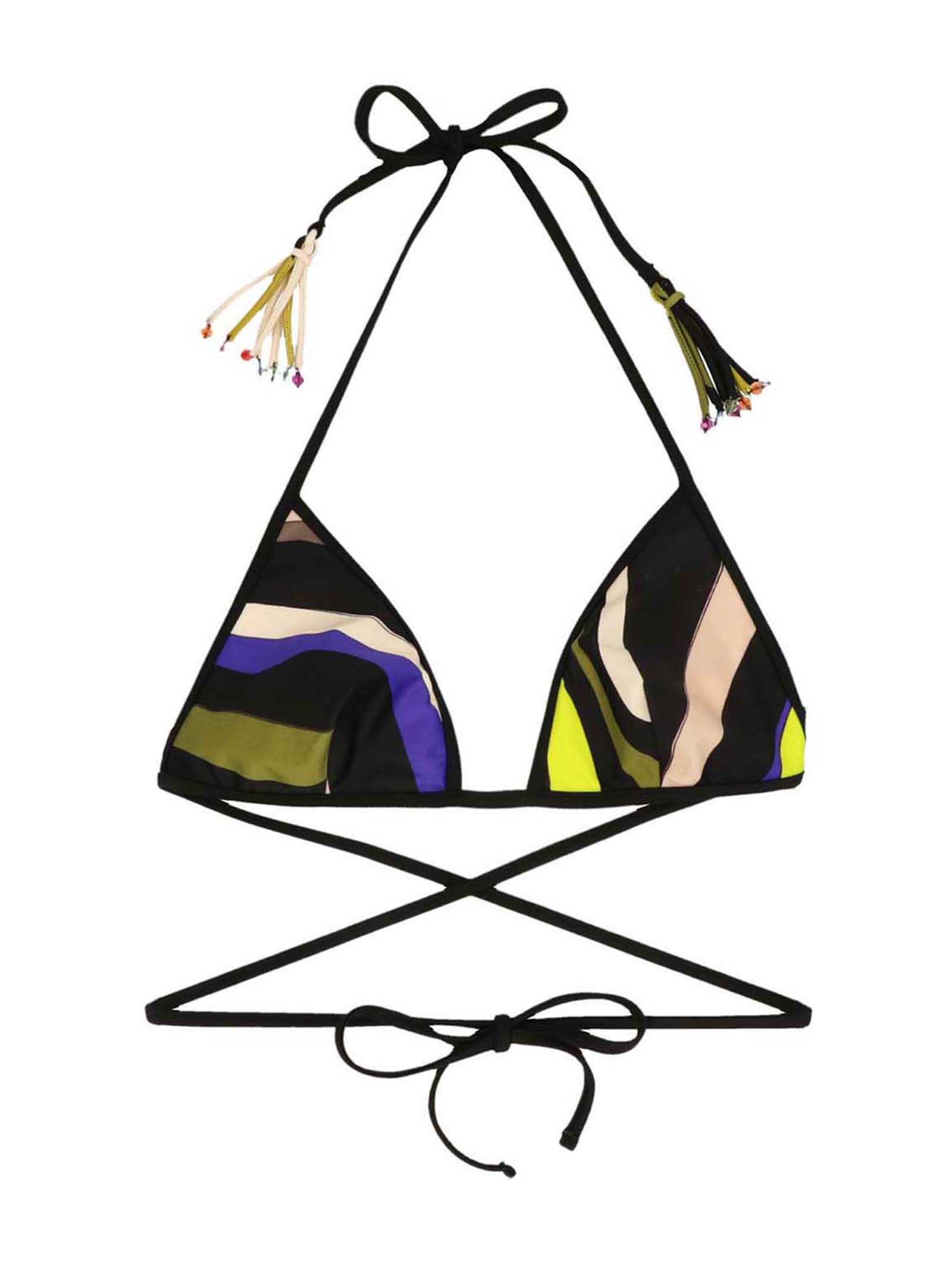 Emilio Pucci Printed Bikini Top