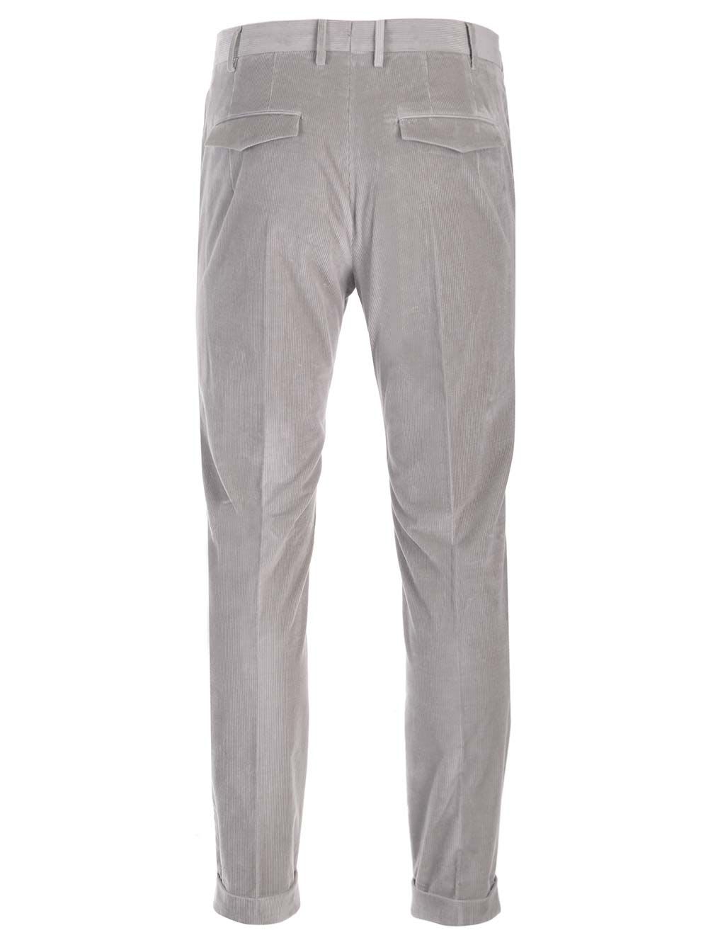 Shop Pt Torino Master Trousers In Grey