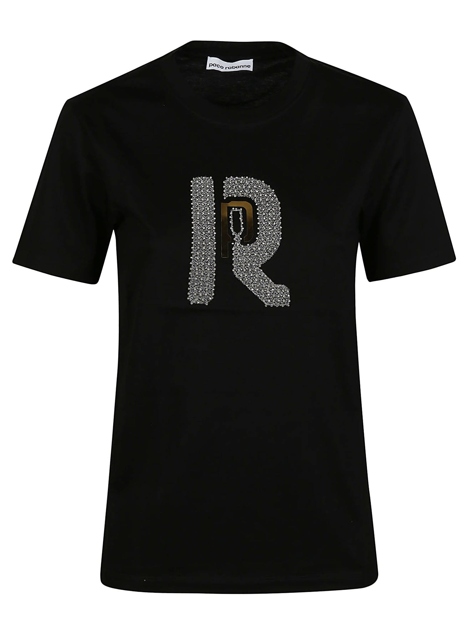 Shop Rabanne T-shirt In Black