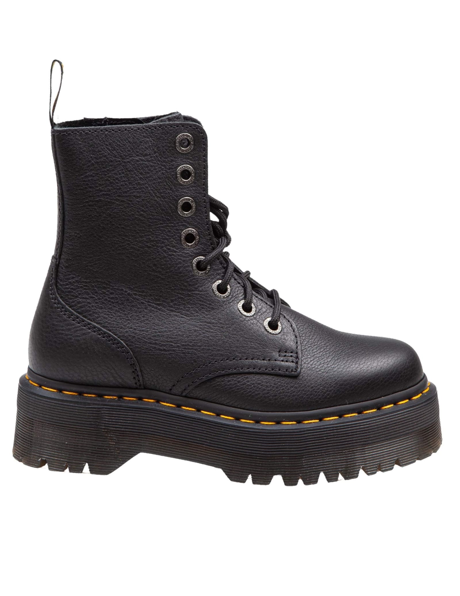 Shop Dr. Martens' Jadon Iii In Black Leather