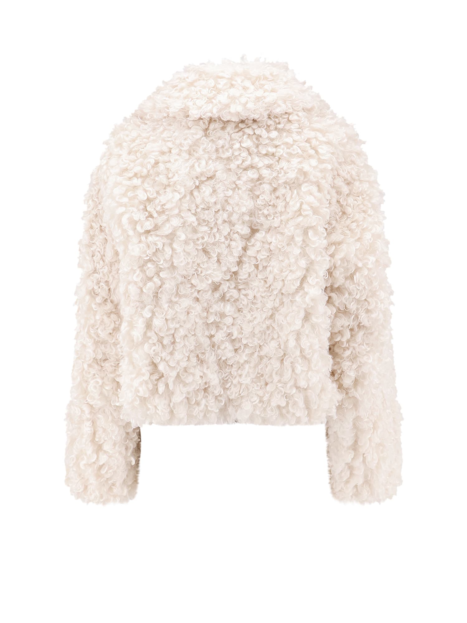 Stand Studio Samara Faux Fur Jacket In Multi