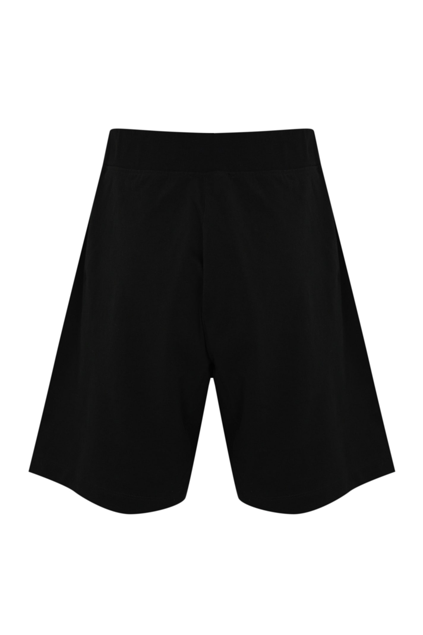 Dsquared2 Bermuda Icon New Generation Big Boxer In Cotton In Black