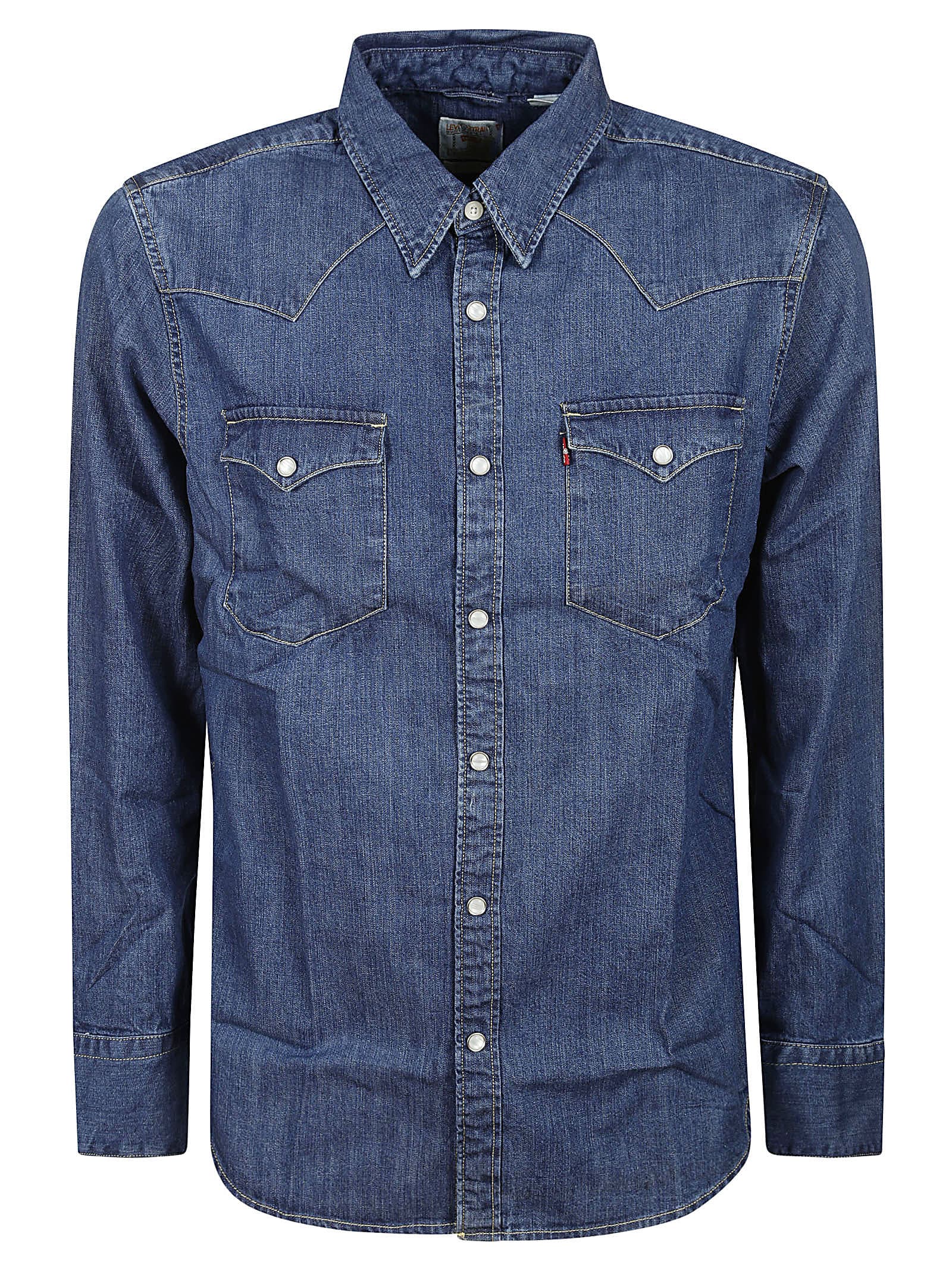 Levi's Barstow Western Standard In Animal Print