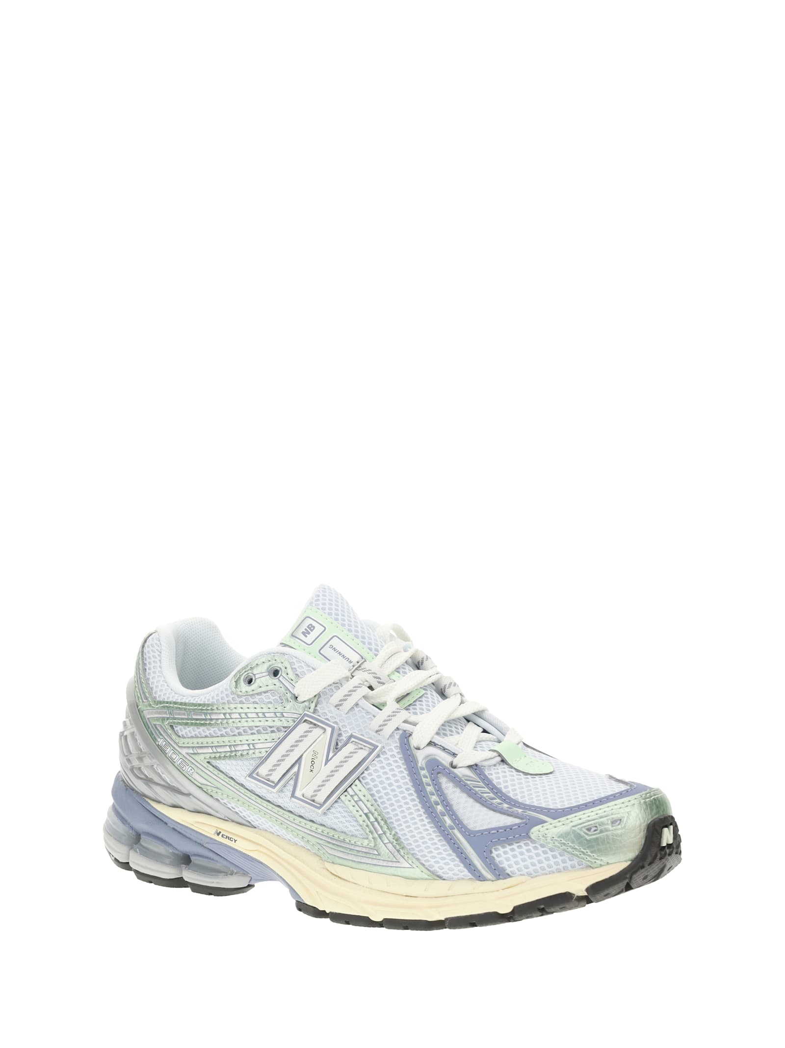 New Balance Blue Low Top Sneaker With Logo Patch On Tongue And Side And Perforated Panels In Tech Fabric Unisex