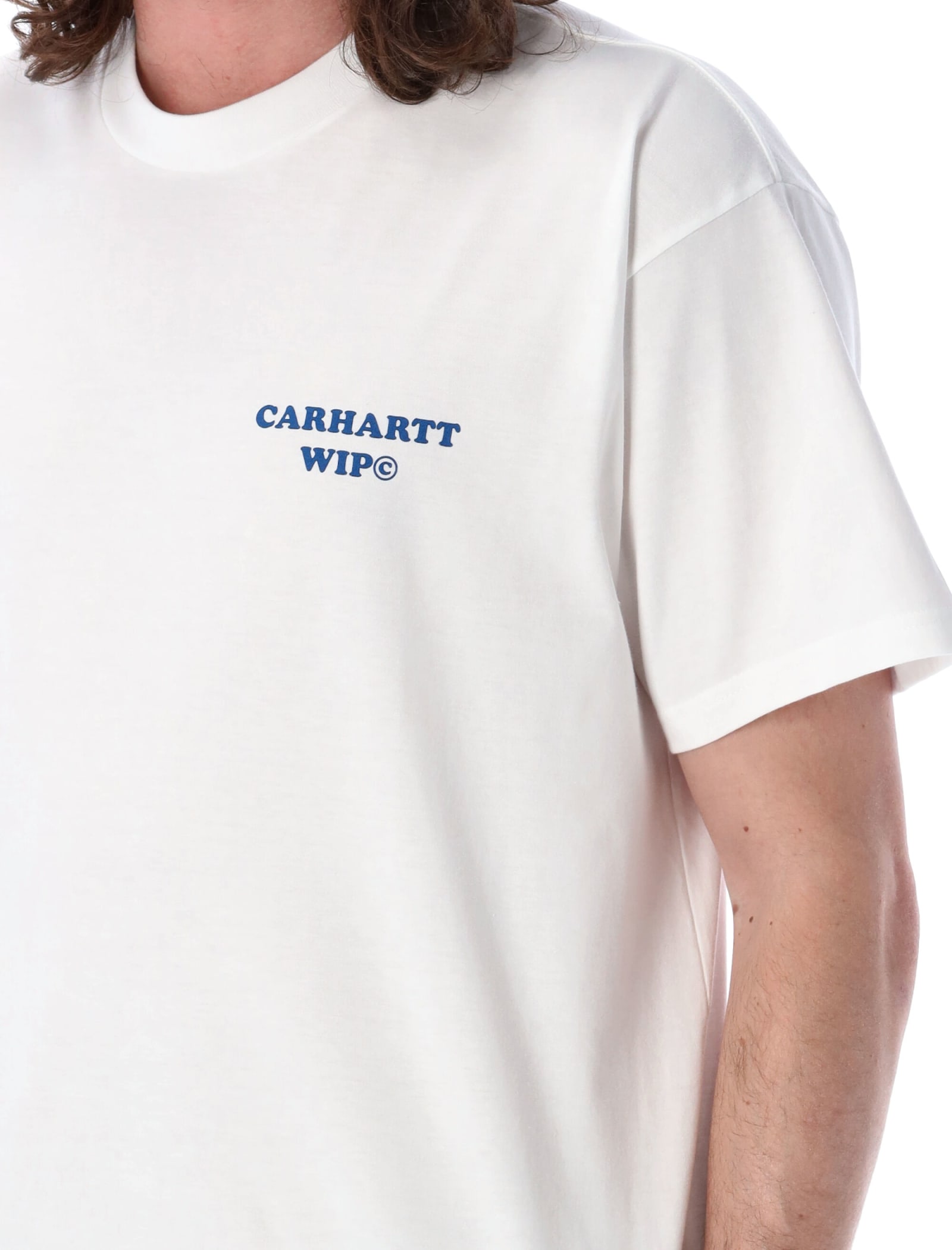Shop Carhartt Isis Maria Dinner T-shirt In White