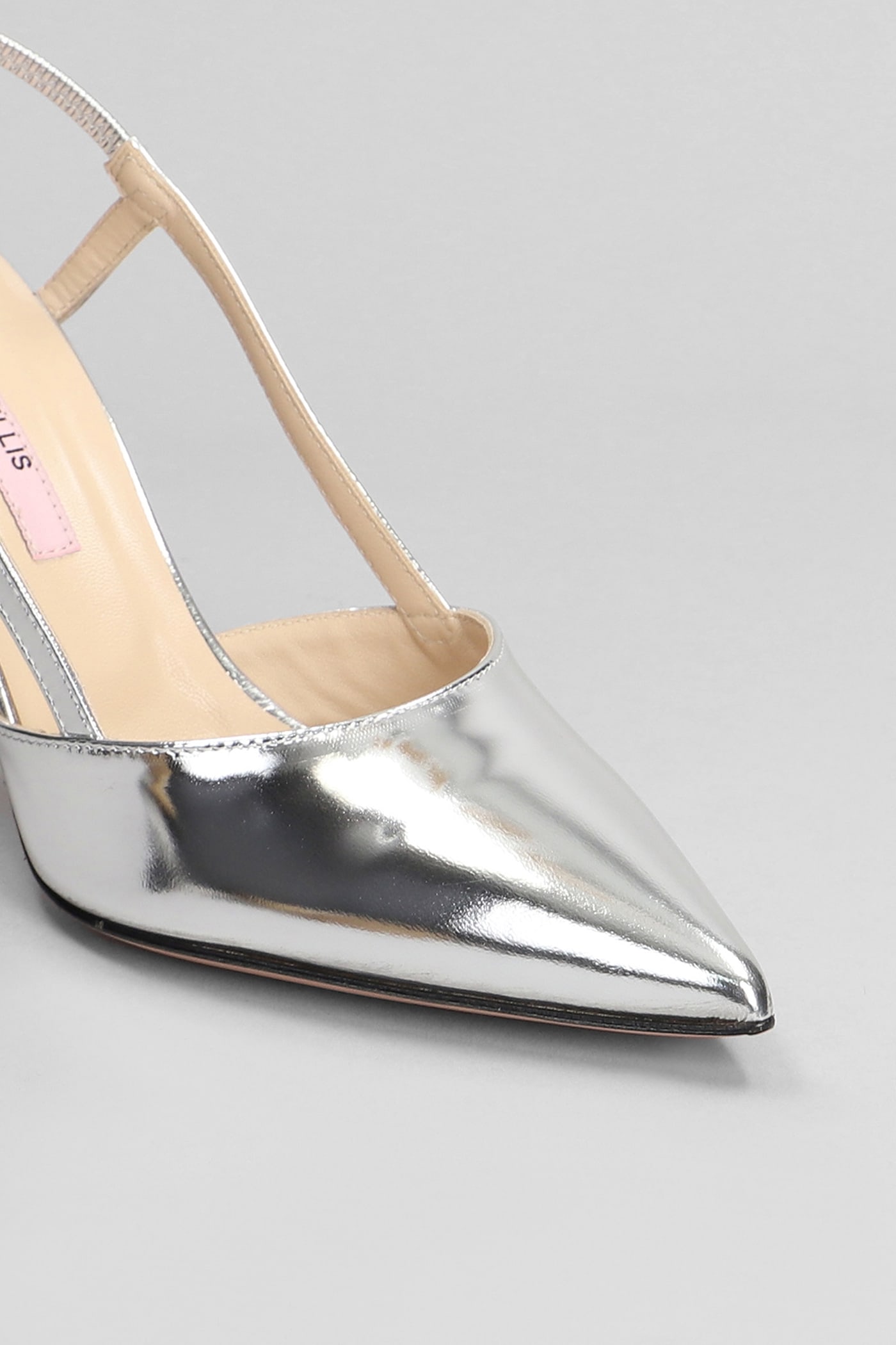 Shop Marc Ellis Pumps In Silver Leather