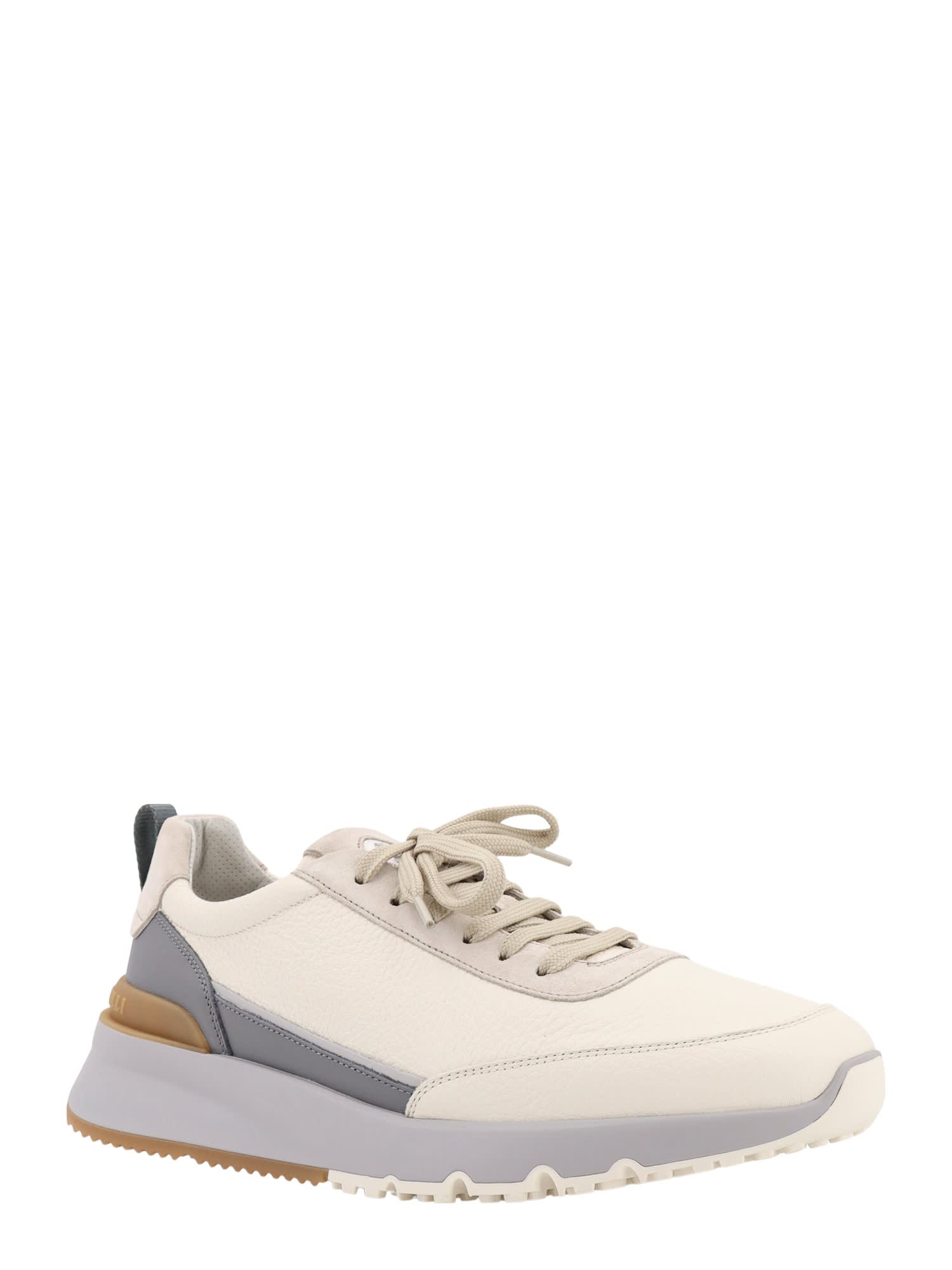 Shop Brunello Cucinelli Sneakers In White