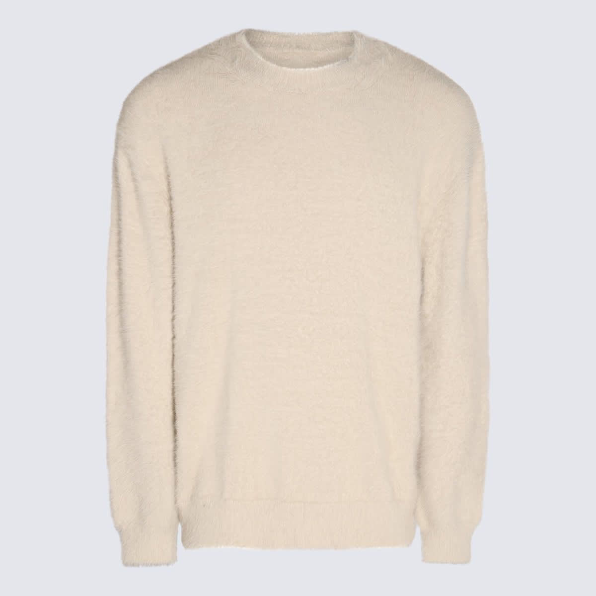 Shop Dries Van Noten Ecru Sweater In Beige