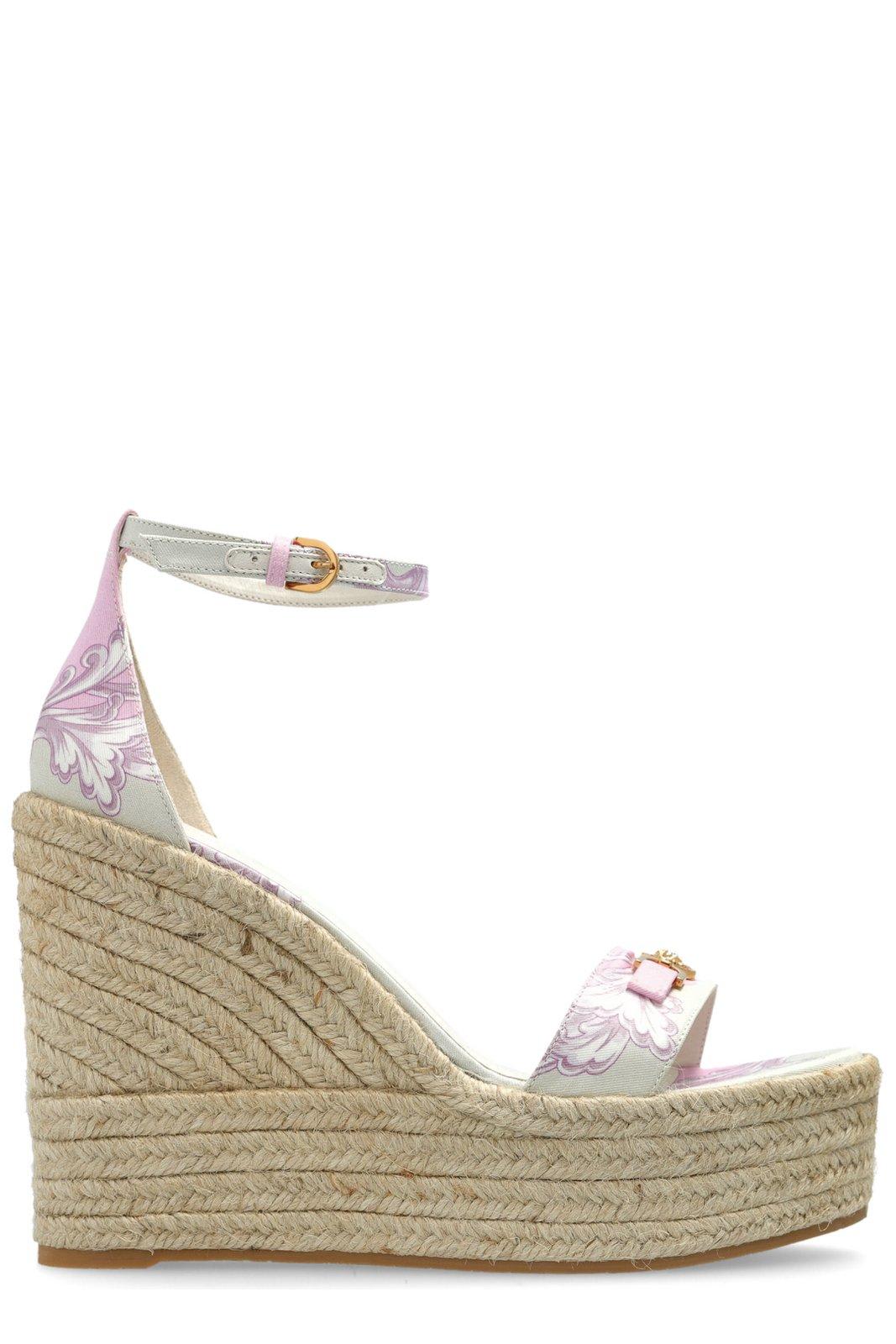 Versace Barocco Medusa 95 Wedge Sandals