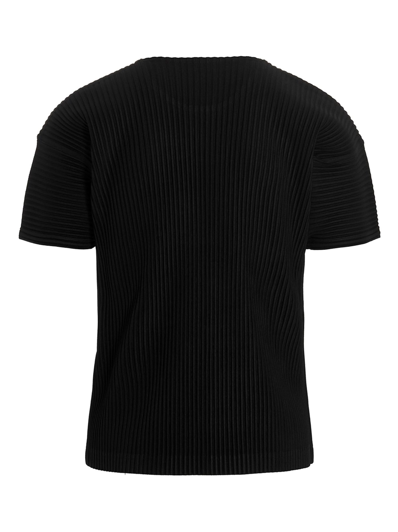 Issey Miyake Basics T-shirt Black In Black