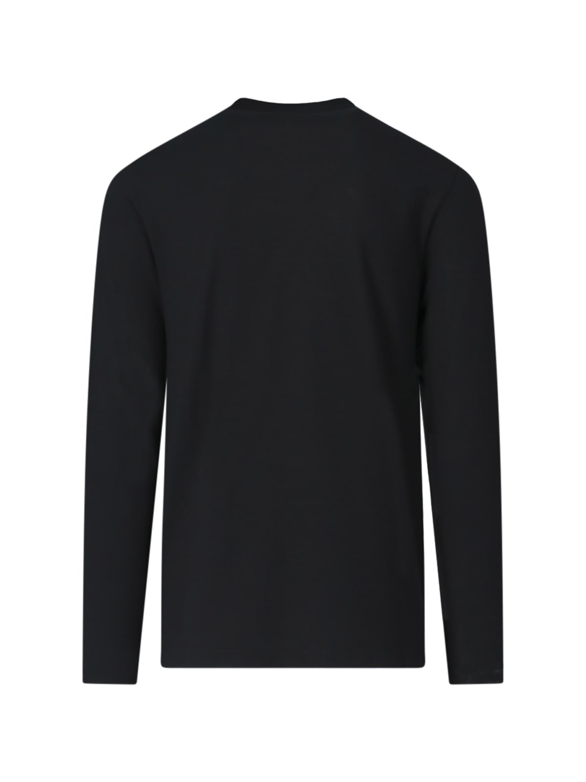 Shop Zanone Basic T-shirt In Black