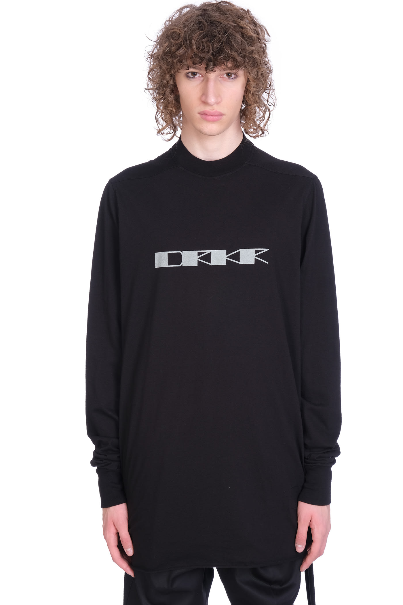 DRKSHDW Sweatshirt In Black Cotton