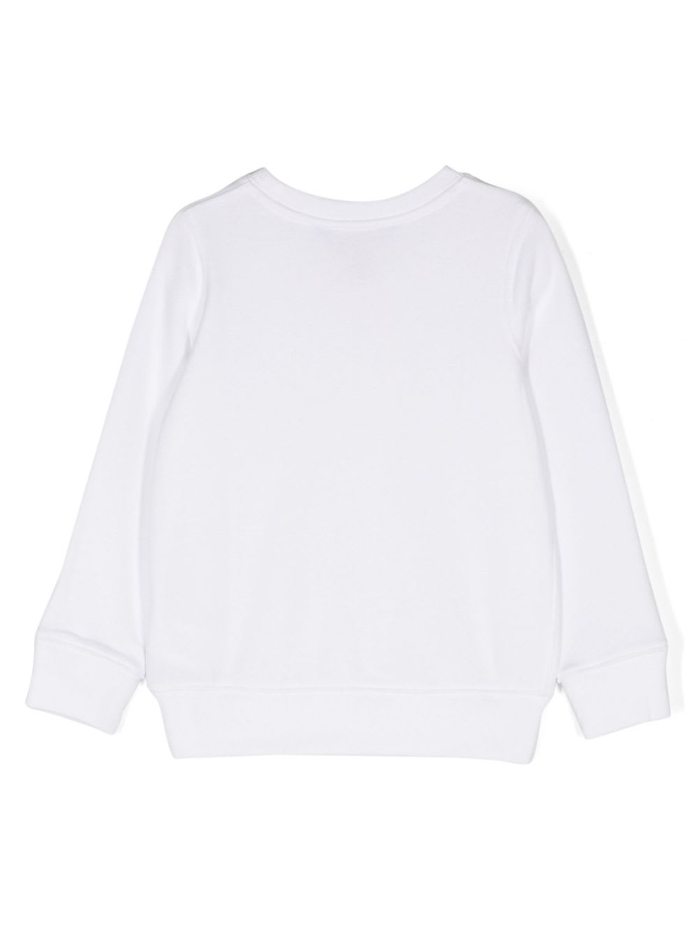 Shop Polo Ralph Lauren White Sweatshirt Girl