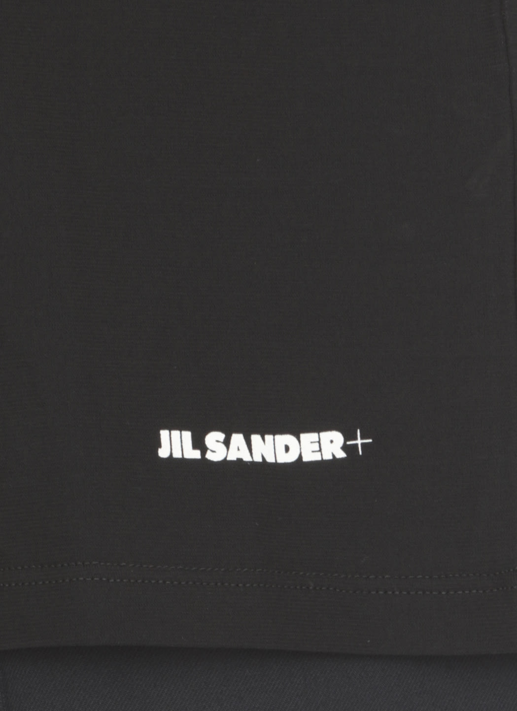 Shop Jil Sander Logoed T-shirt In Black