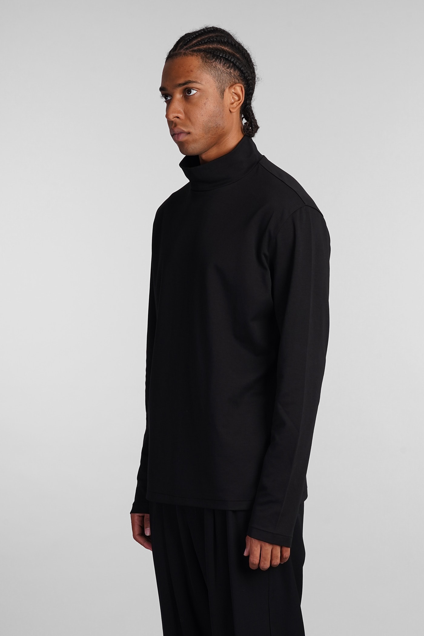 Shop Attachment Knitwear In Black Cotton