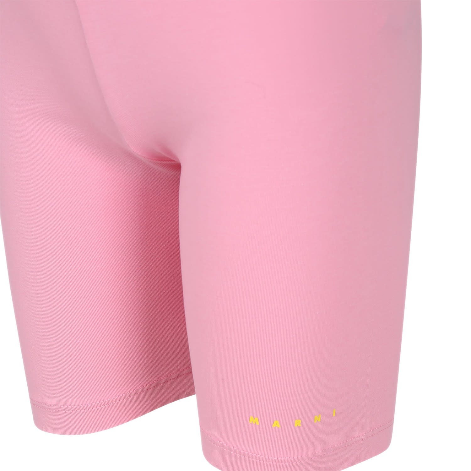 Shop Marni Pink Sports Shorts For Girl