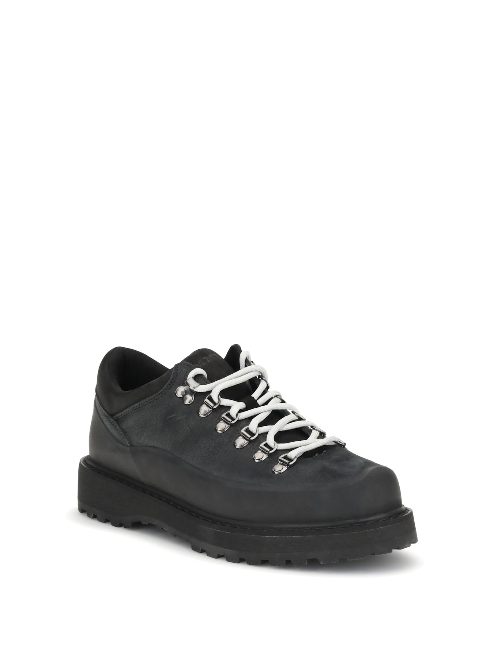 Diemme Cornaro Gomma Ankle Boots In Black