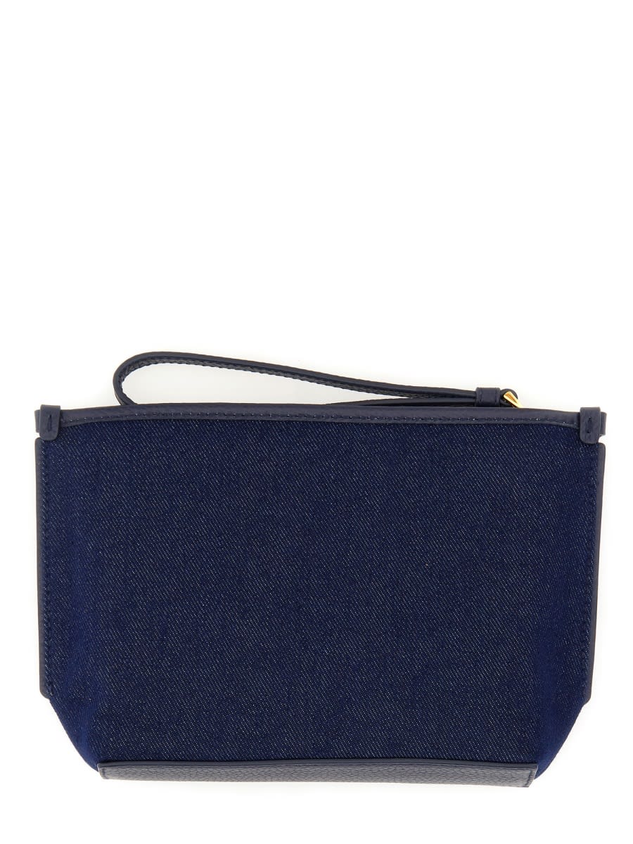 Shop Bally Pouch Bar In Blue