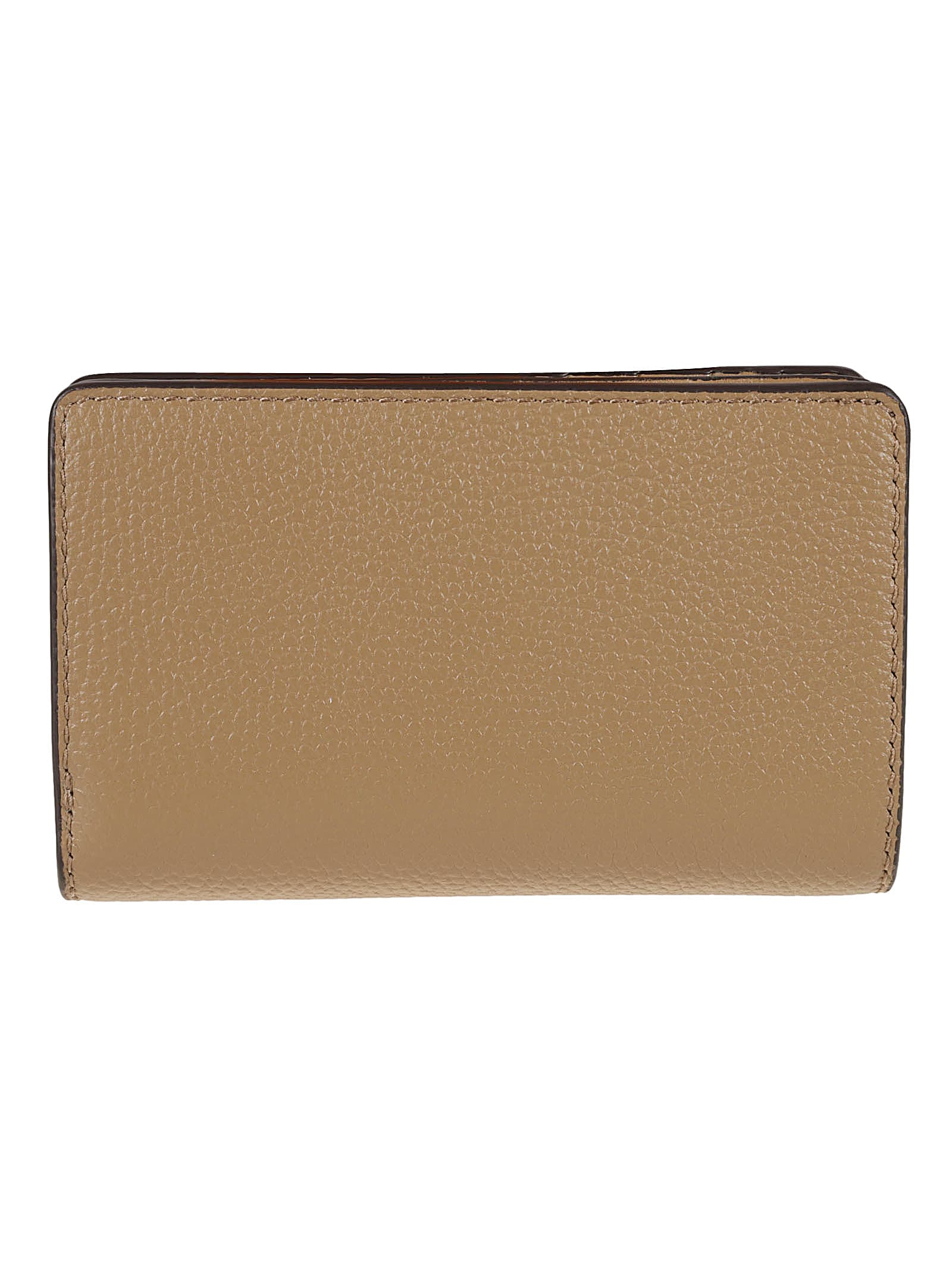 Michael Kors Empire Buttoned Wallet In Husk